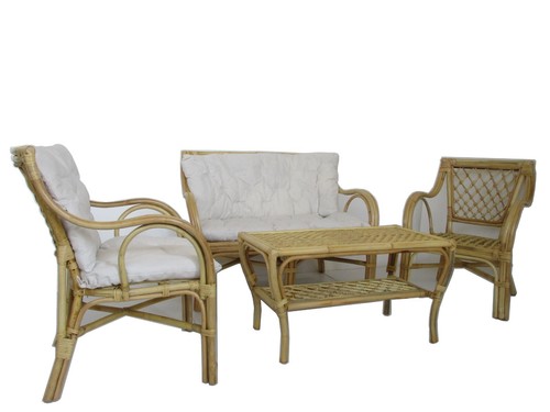 Salotto vimini rattan - salotto,