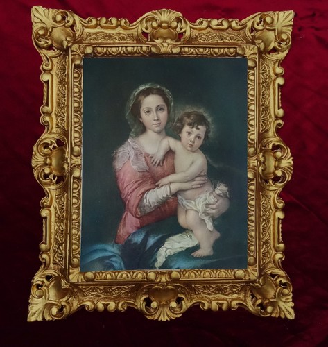 Quadro religioso maria madonna - quadro,