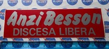 ADESIVO STICKER VINTAGE AUTOCOLLANT AUFKLEBER SKI/SCI ANZI BESSON DISCESA LIBERA