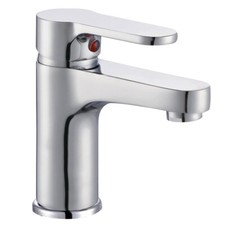 Miscelatore Rubinetto Per Lavabo Finitura Cromato Bagno Casa Arredo Qualità