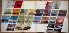 MODELLI FIAT -Dalla Fiat 500 all FIAT 130 Coupe' 3200 - Brochure pieghevole-'70-