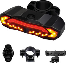 Luce posteriore bici con - posteriore,
