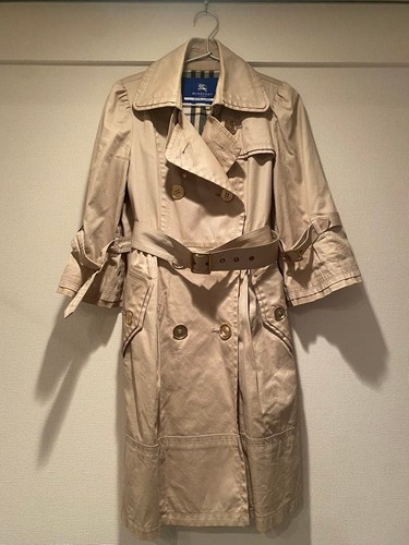 Burberry blue label trench - label,
