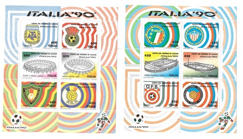 1990 foglietti italia serie - 1990,