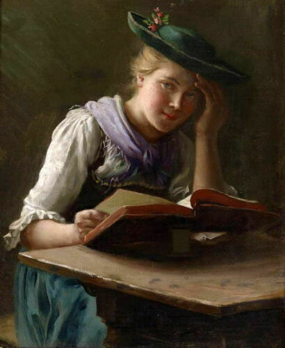 Affascinante quadro olio