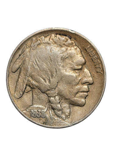 1938 buffalo nickel stati - d,