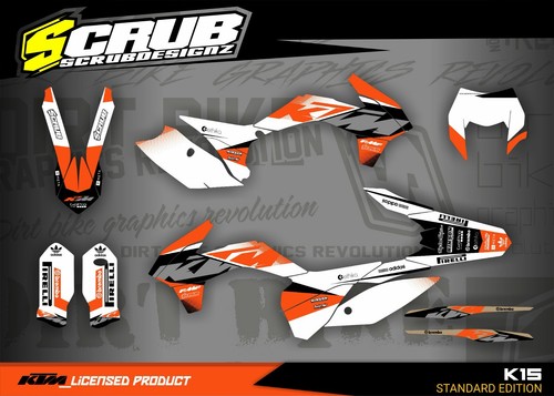 Kit grafica ktm exc 2014 - kit,