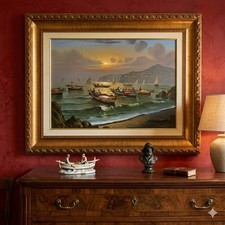 quadro dipinto a olio su tela