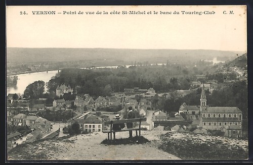 Cpa vernon point vue - point, la