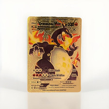Carta Pokemon Oro Dracaufeu