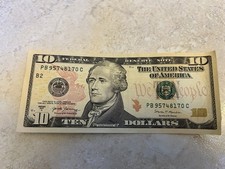 Banconota Stati Uniti 10 $