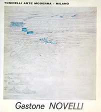 GASTONE NOVELLI AA.VV. TONINELLI 1968  FOGLI SCOLTI