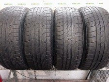 4 PNEUMATICI USATI 245 50 R18 100H PIRELLI SOTTOZERO INVERNALI RUNFLAT DOT 2015