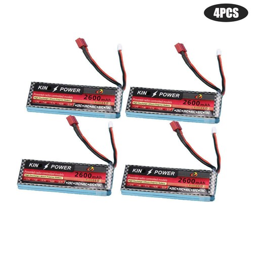Batteria lipo 2600mah - 7.4v,