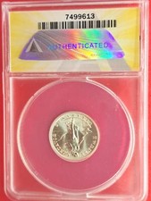 1944-D Filippine 20 Centavos - ANACS MS66 - Argento Alta Qualità Epoca Seconda Guerra Mondiale (10-4)