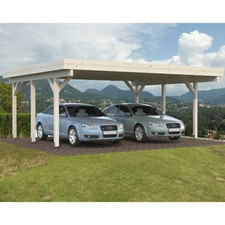 Carport Doppio in Legno per