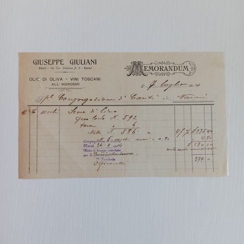1914 giuseppe giuliani olio - giuliani,