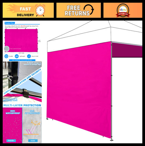 Tenda baldacchino 10x10 - tenda,