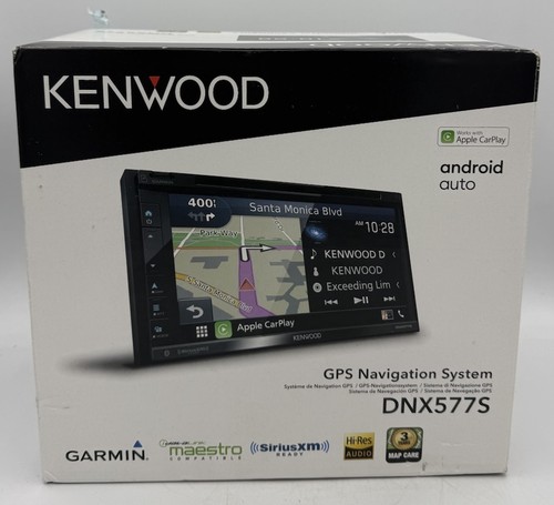 New kenwood dnx577s - new,