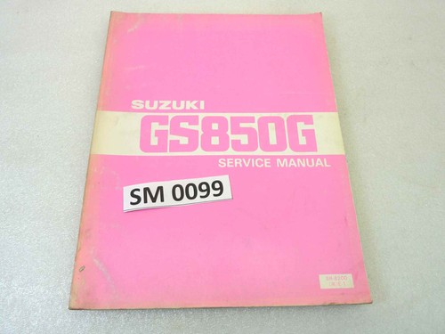 Manuale officina suzuki gs850g - manuale,