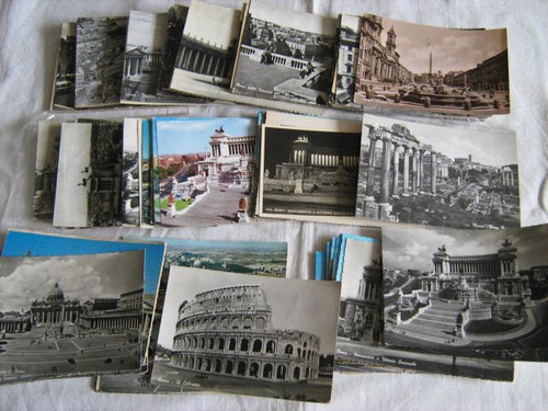 Lotto cartoline roma - lotto,