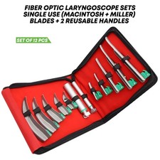 Laringoscopio Fibra Ottica Mac