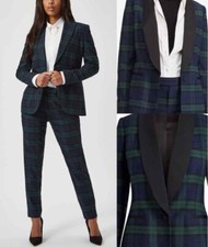 Tuta donna stile scozzese