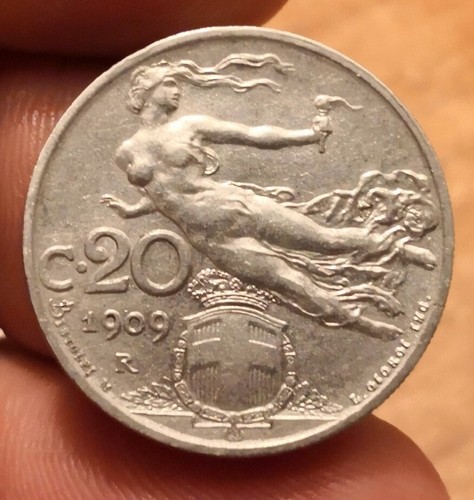 Centesimi 1909 libertà - 20,