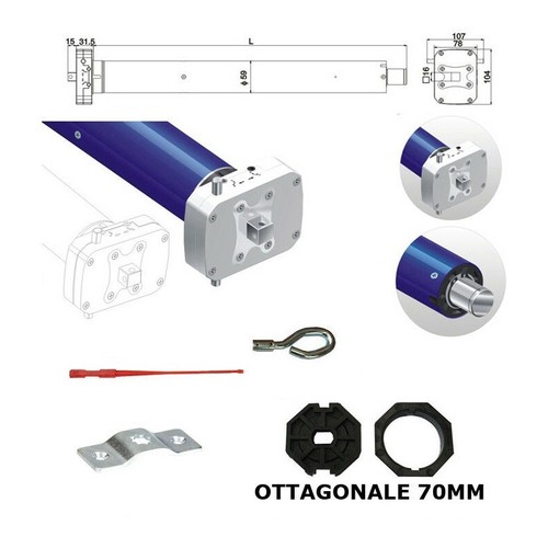 Motore per tapparelle