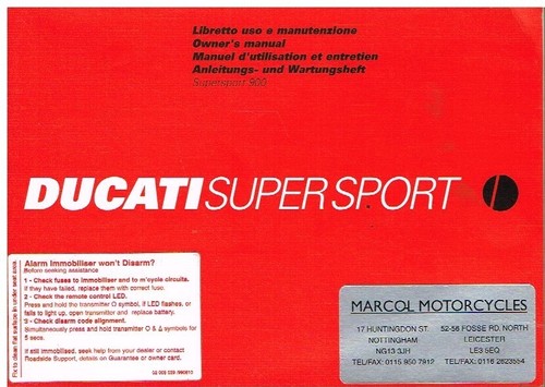 Ducati 900 super - 900, 1998