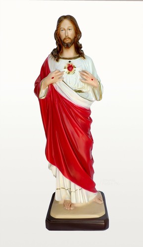 Statua sacro cuore gesù - sacro,