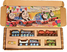 Thomas & Friends Set Motori Celebrazione Ferroviaria in Legno Percy Thomas Gordon Jame