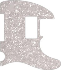 WD Battipenna Personalizzato per Fender Vintage Hot Rod '50s Telecaster #28 White Pear...