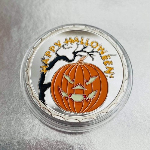 Halloween moneta zucca - halloween,