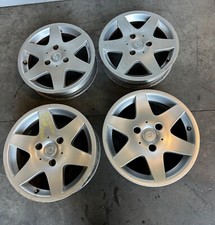 Set 4 cerchi in lega 3 fori R15 Smart W450 anno 2000