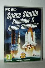 SPACE SHUTTLE SIMULATOR & APOLLO SIMULATOR USATO PC DVD VER ITALIANA FR1 50092