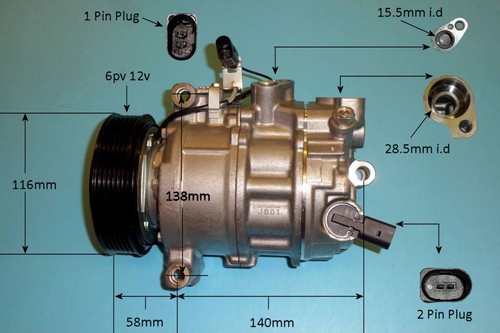 Compressore aria condizionata