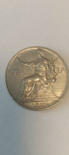 Moneta anticha regno italia - regno,