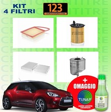 KIT TAGLIANDO 4 FILTRI CITROEN