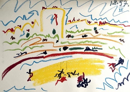 Pablo picasso litografia - pablo,