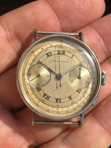 Nicolet watch chronograph - watch,