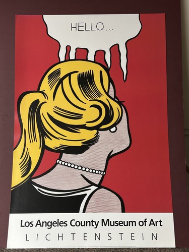 Poster esposizione lacma roy - lacma,