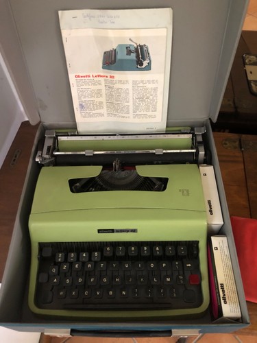 Macchina scrivere olivetti - scrivere,