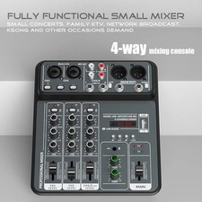 4-Channel Audio Mixer USB
