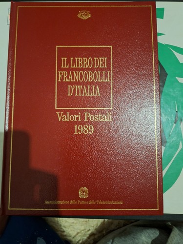 Libro francobolli italia - francobolli,