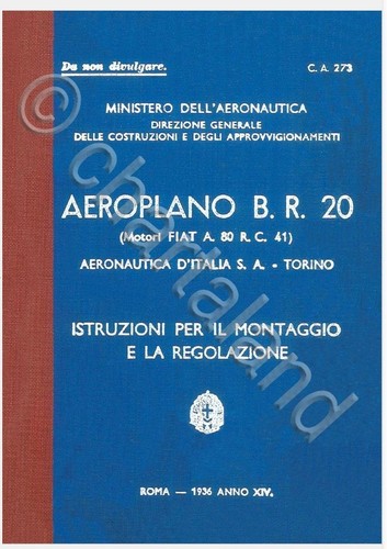 Fiat br20 cicogna 1936 - fiat, ca273