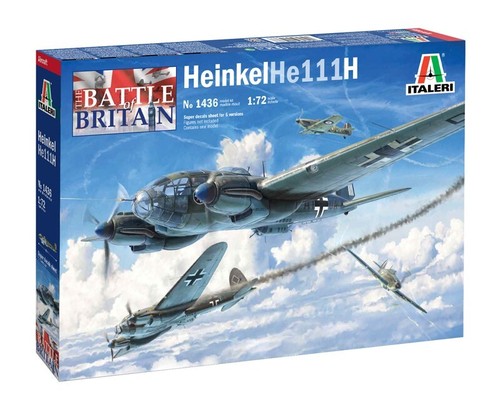 Heinkel he111h 1436 italeri - he111h,