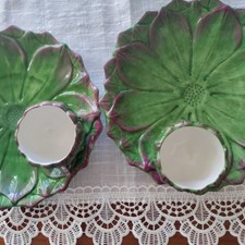 Sur La Table Piatti Carciofo Maiolica Verde Italiana Piatti Ceramica Fatti a Mano