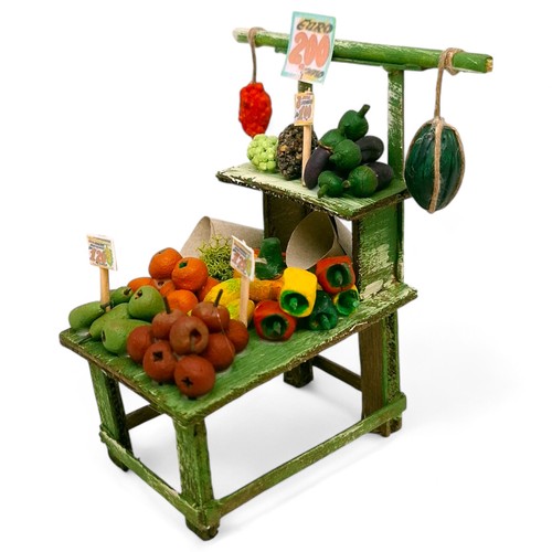 Miniatura banco frutta per