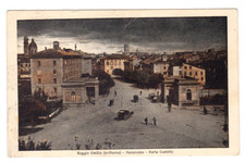 Cartolina - Reggio Emilia in notturno - Porta Castello